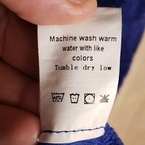 Francesca Womens Blue Lacey Sleeveless Dress Small - Picture 7 of 9